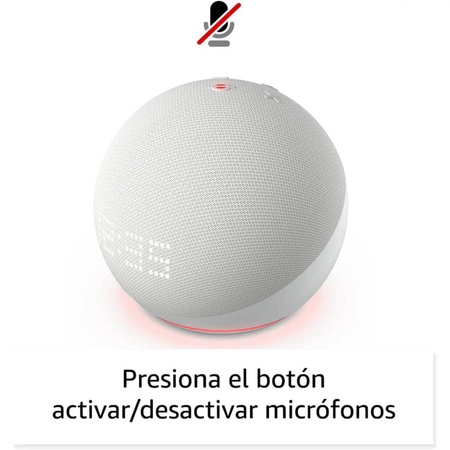Amazon Echo Dot 5 Gen con Reloj