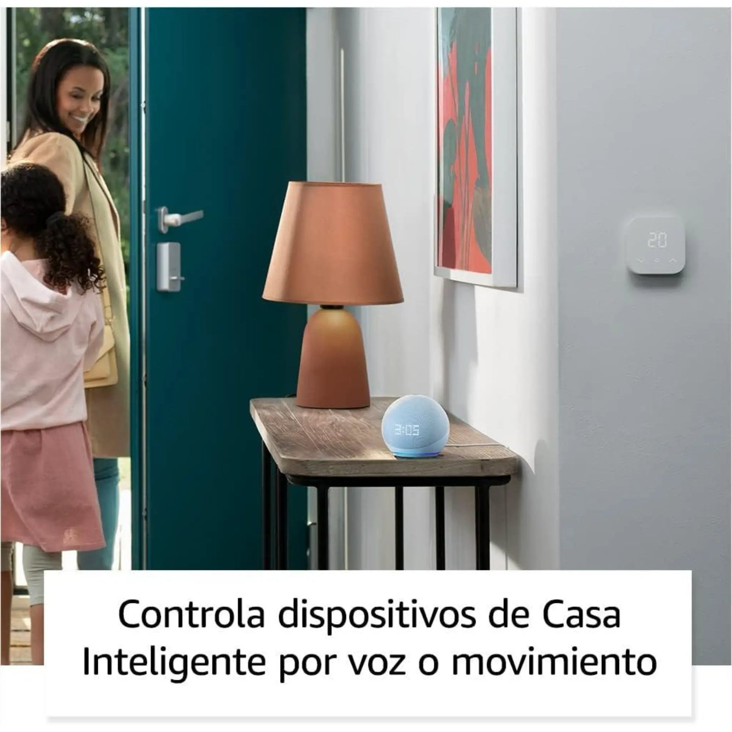 Amazon Echo Dot 5 Gen con Reloj