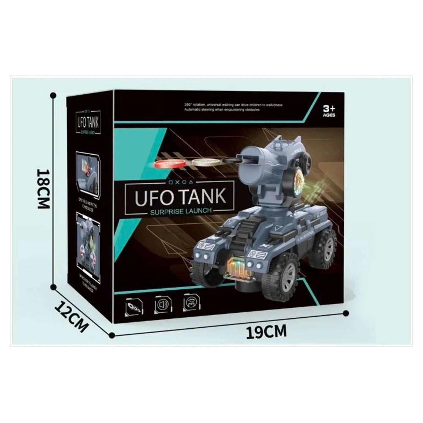 Tanque UFO: Lanzador a control remoto