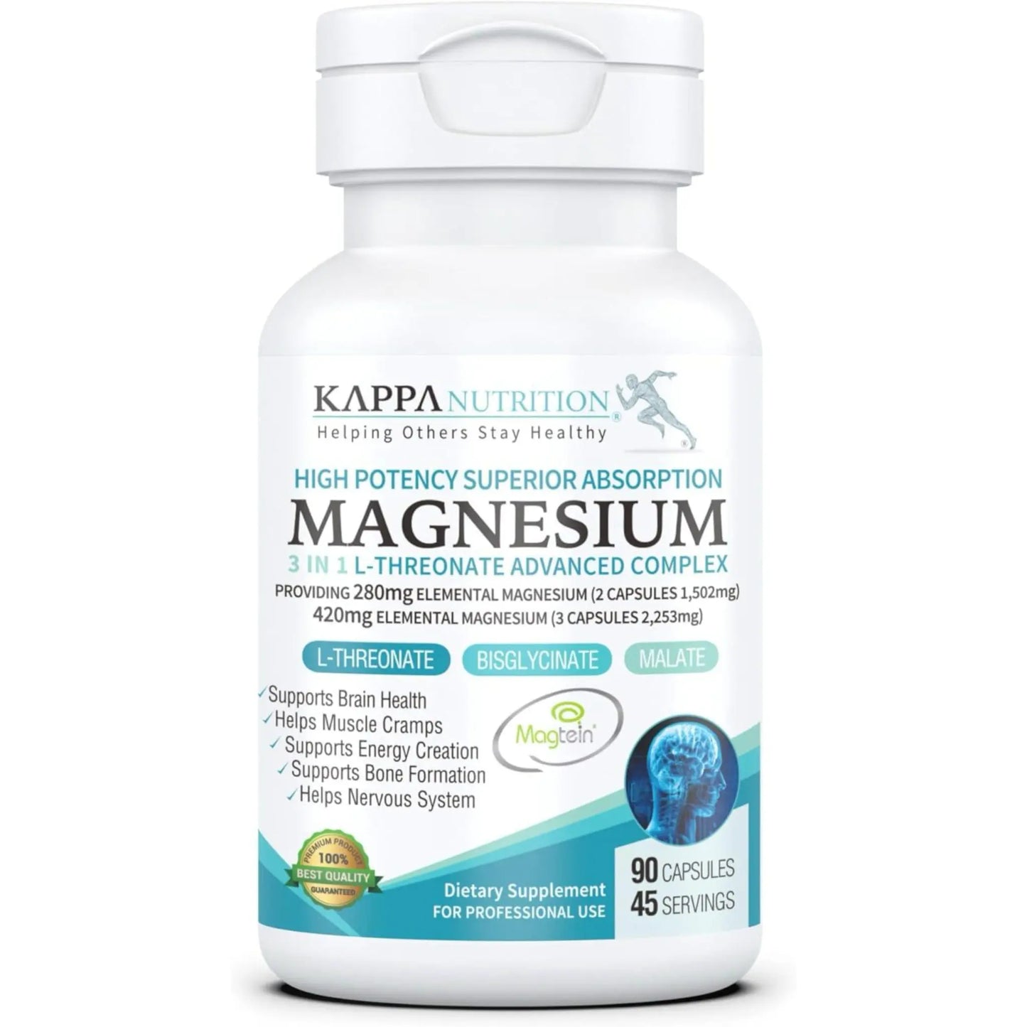Suplemento Magnesio Complex L-Treonato
