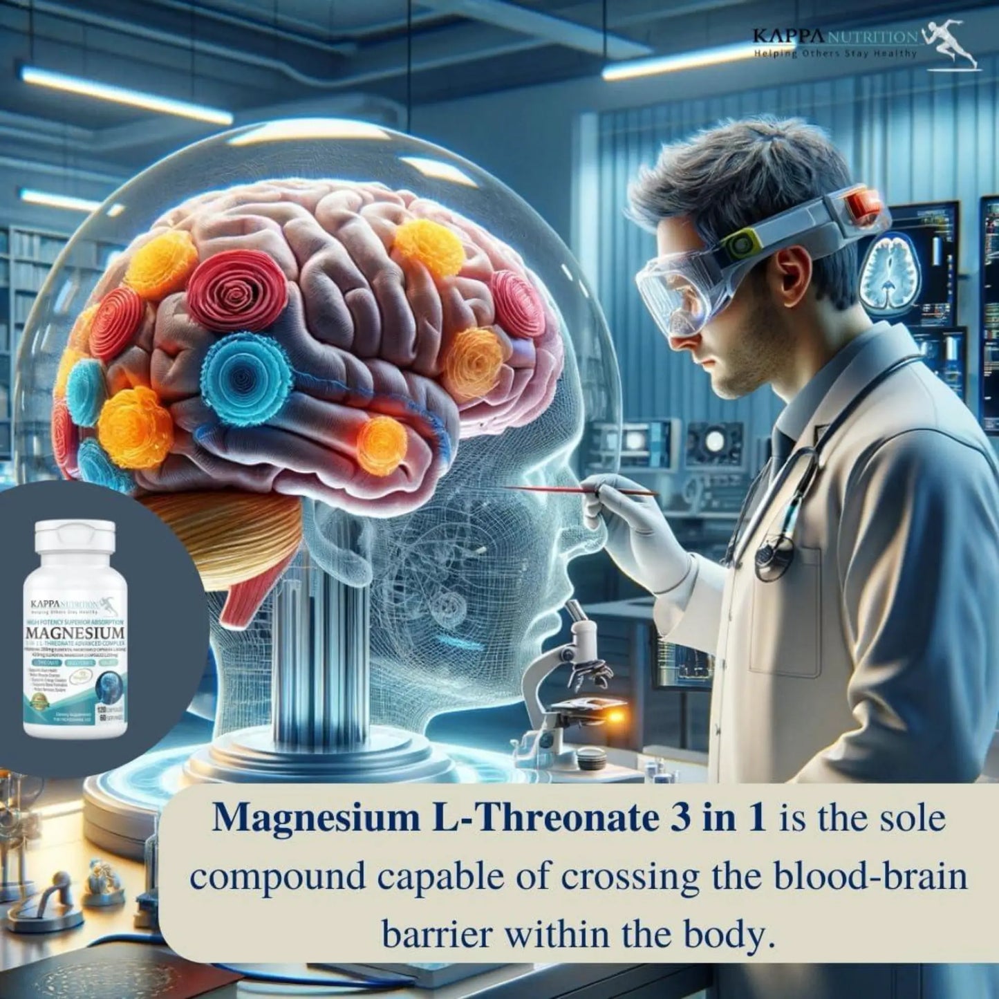 Suplemento Magnesio Complex L-Treonato