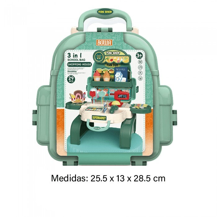 Maletín super mercado: SuperMarket 3-in-1 Set