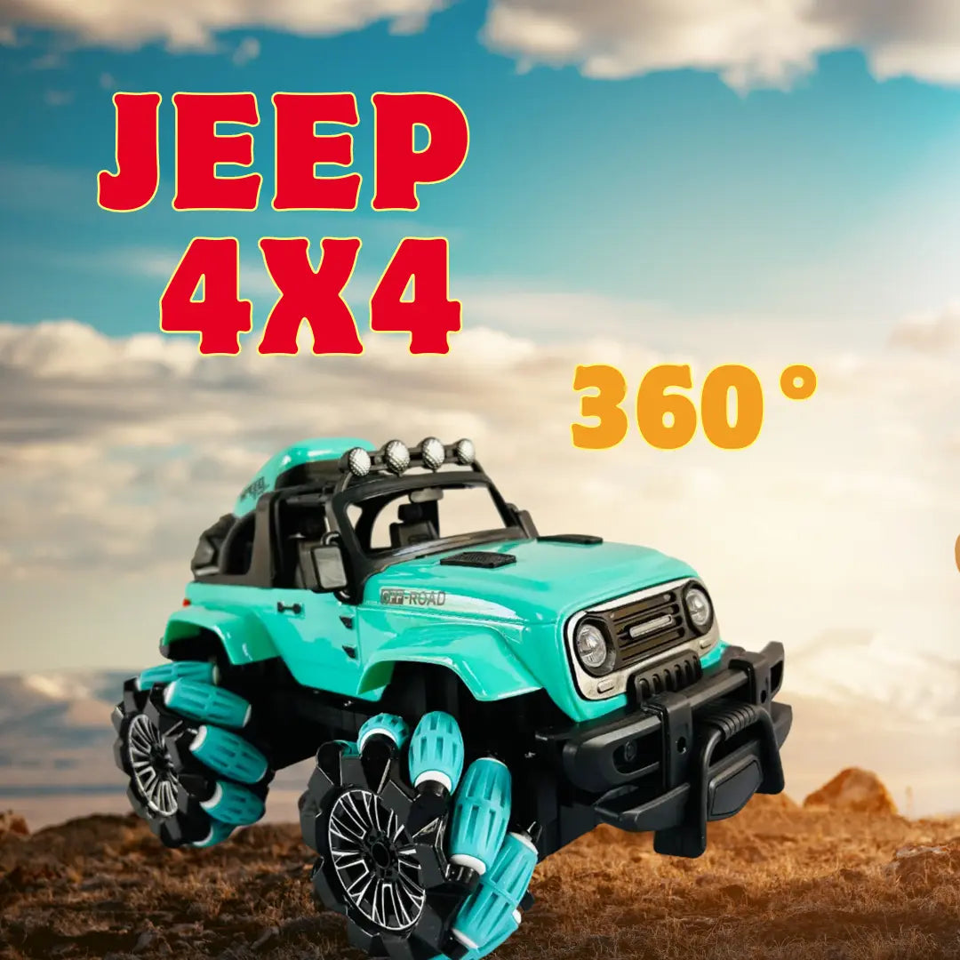 Jeep 4x4 360 Grados Control remoto