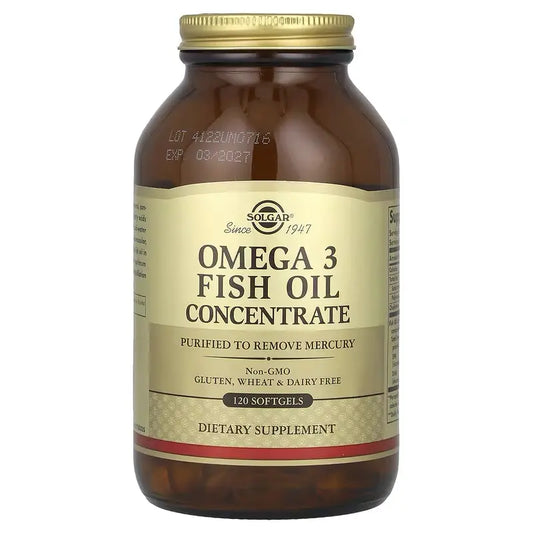 Suplemento Omega 3 aceite de pescado concentrado 200mg