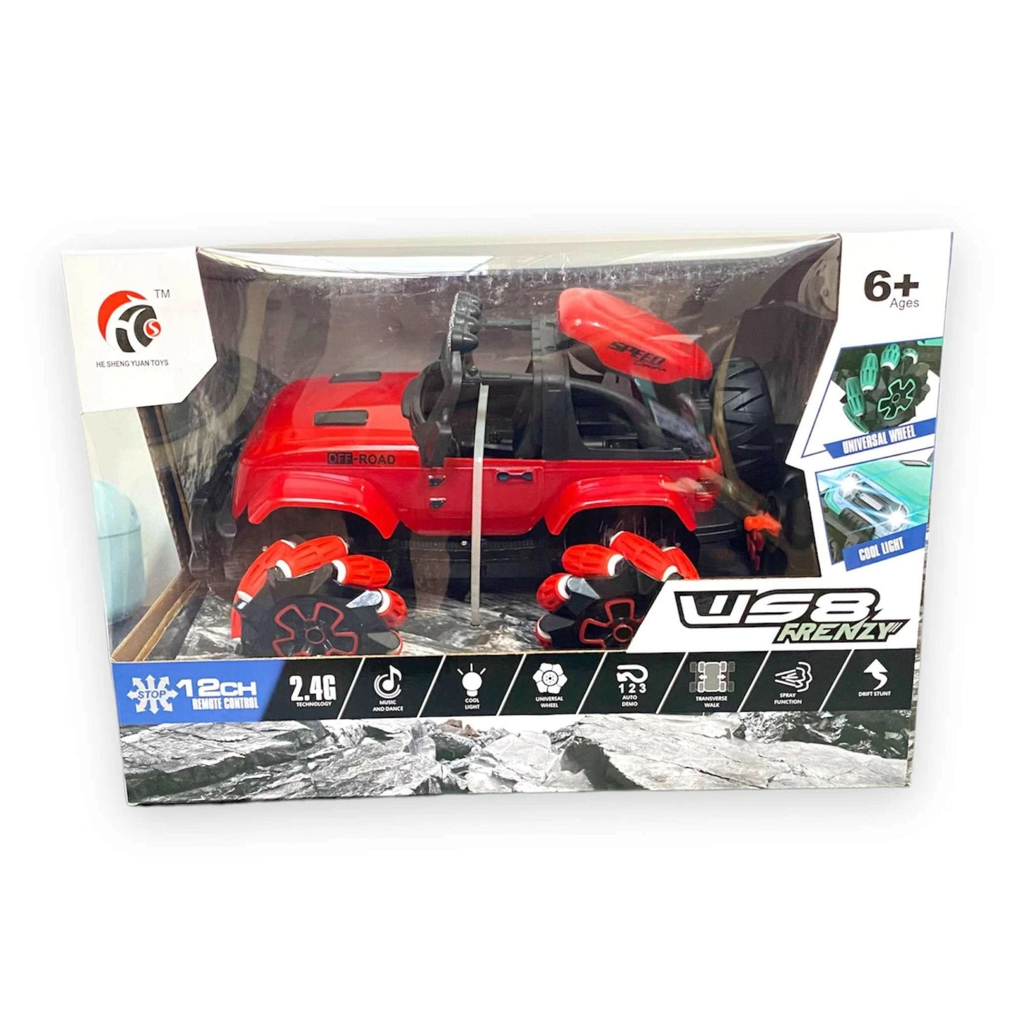 Jeep 4x4 360 Grados Control remoto