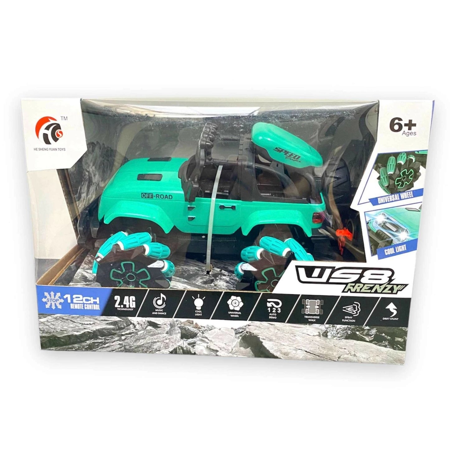 Jeep 4x4 360 Grados Control remoto