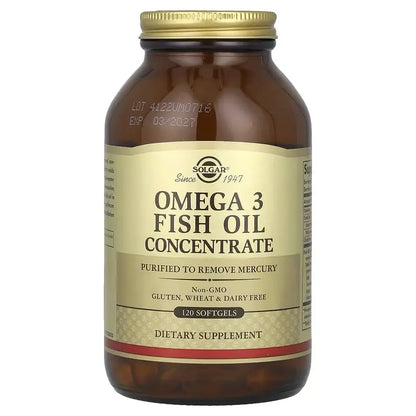 Suplemento Omega 3  aceite de pescado concentrado 200mg
